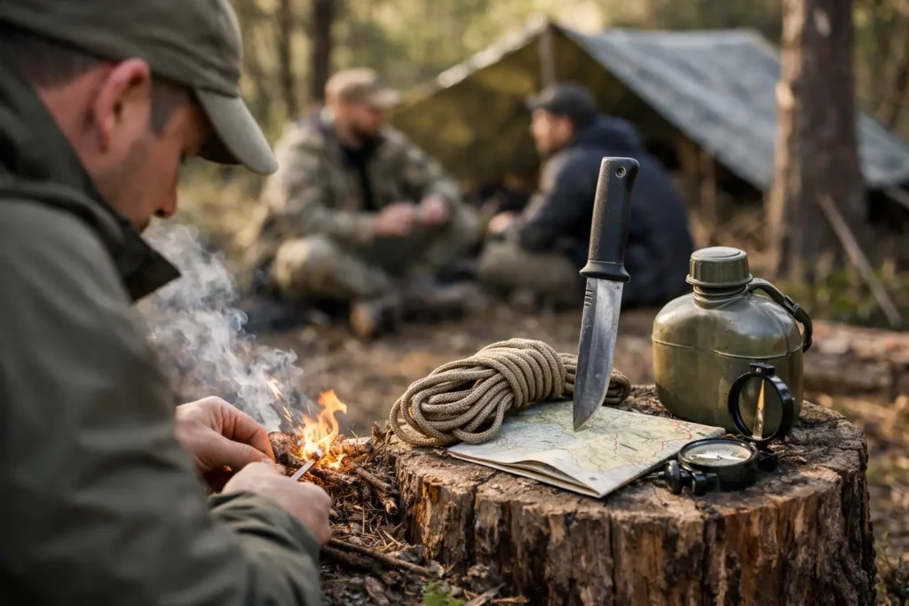 Kurs przetrwania - co naprawdę daje w terenie?