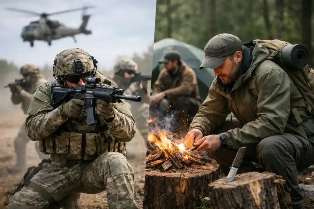 Szkolenie militarne czy survivalowe - co wybrać?